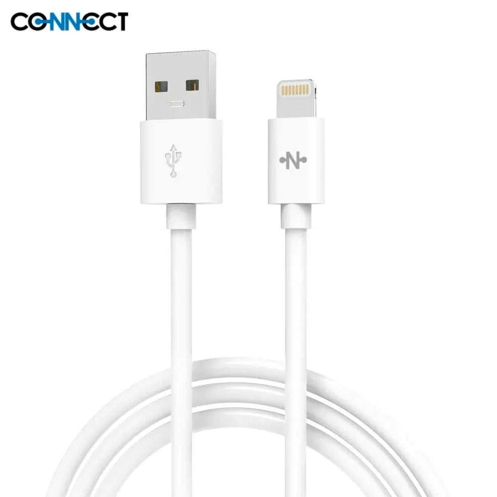 Câble Data USB vers Lightning CONNECT MC-CLB5 12W (2m) Blanc