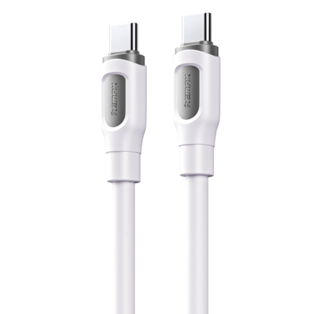 Câble USB-C / USB-C Charge Rapide 60W REMAX Série Ruinay RC-C111 - 1M - Blanc