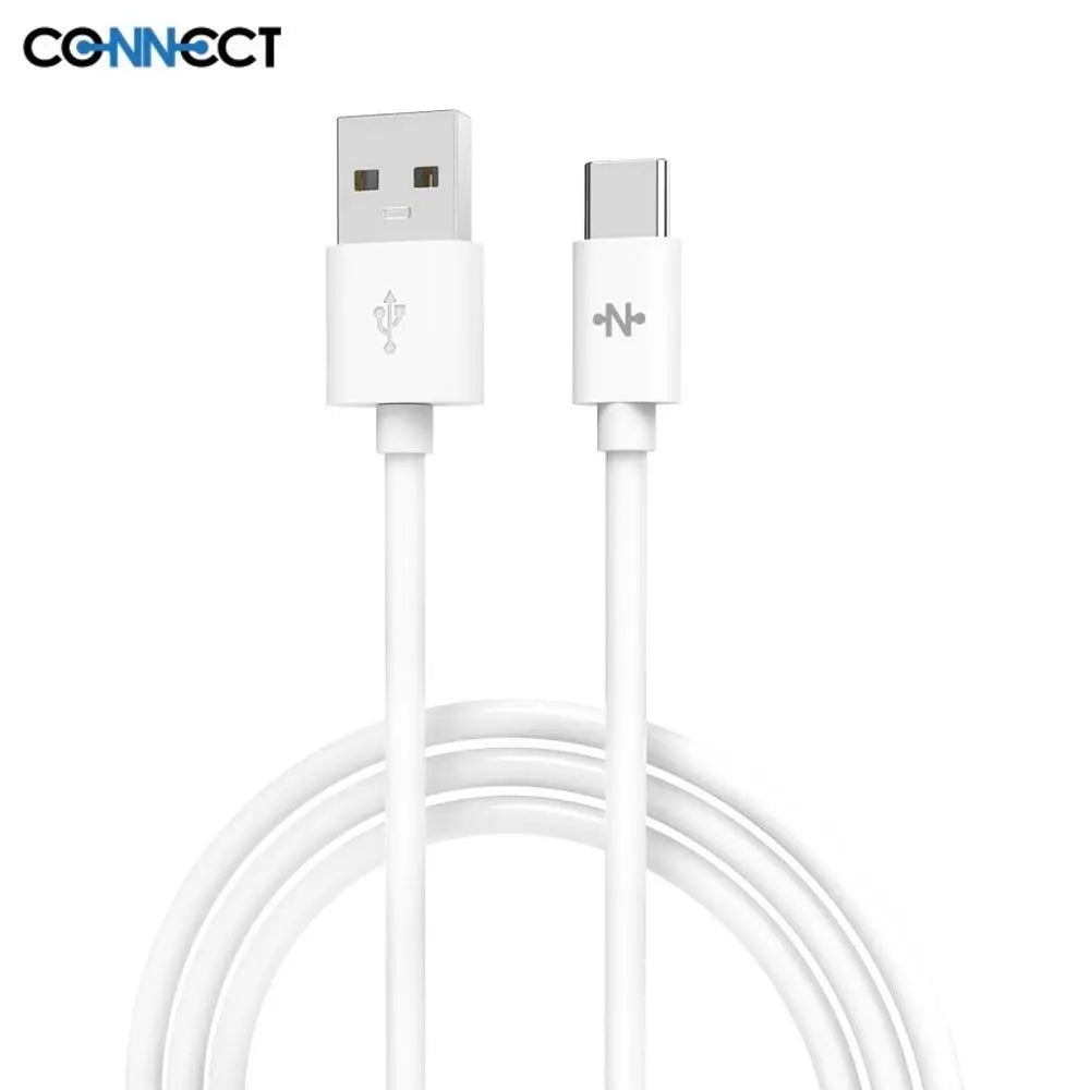 Câble Data USB-C CONNECT MC-CCB1 15W (1m) Blanc