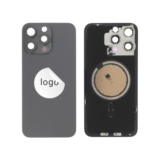 Vitre Arrière Noire iPhone 15 Pro Max (Pulled A) Original reconditionné