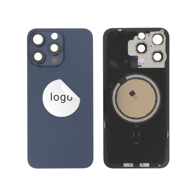 Vitre Arrière Bleue iPhone 15 Pro Max (Pulled A) Original reconditionné