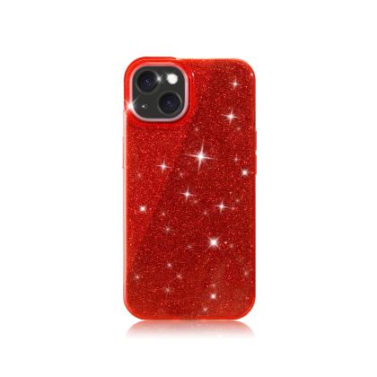 Coque Glitter Rouge Apple Iphone