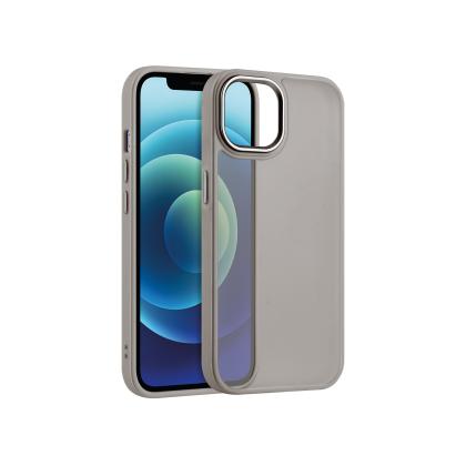 Coque Satin Matte Titane Gris Apple Iphone